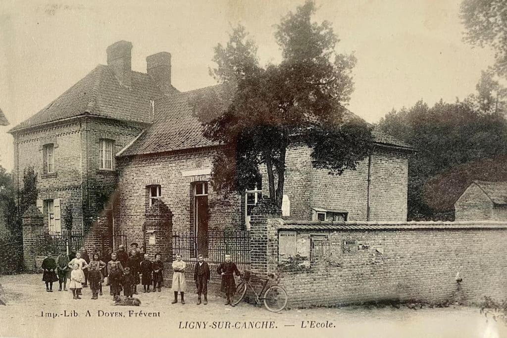 Ancienne Mairie - Gite De Charme A La Campagne Ligny-sur-Canche Exterior foto